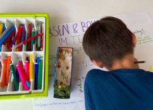 FakS Maria Stern Nördlingen: die Studierenden übten vielfältige Aktivitäten mit den Kindern in Linz aus